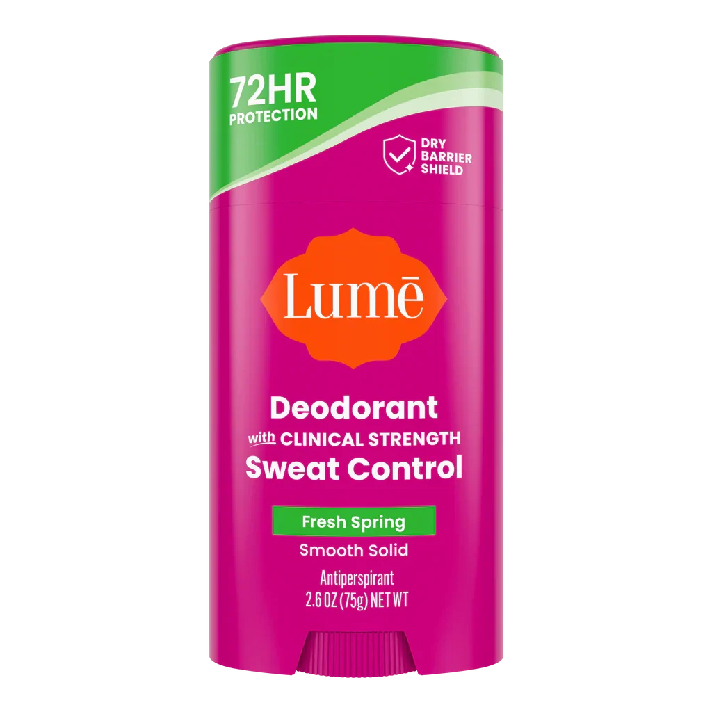 Lume Sweat Control Solid Deodorant Fresh Spring