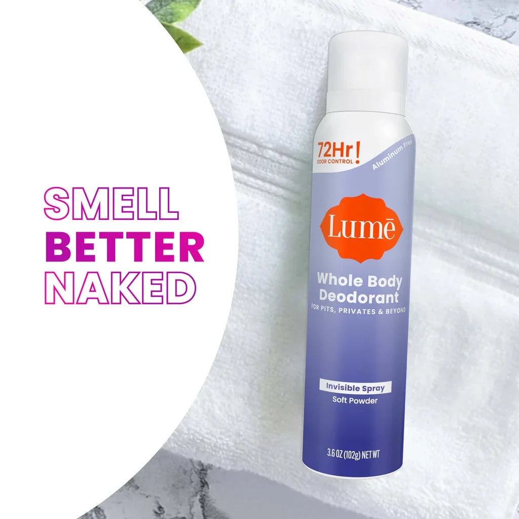 Lume Spray Deodorant Soft Powder