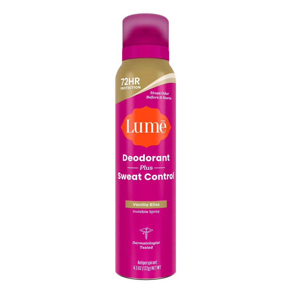 Lume Sweat Control Spray Deodorant Soft Powder