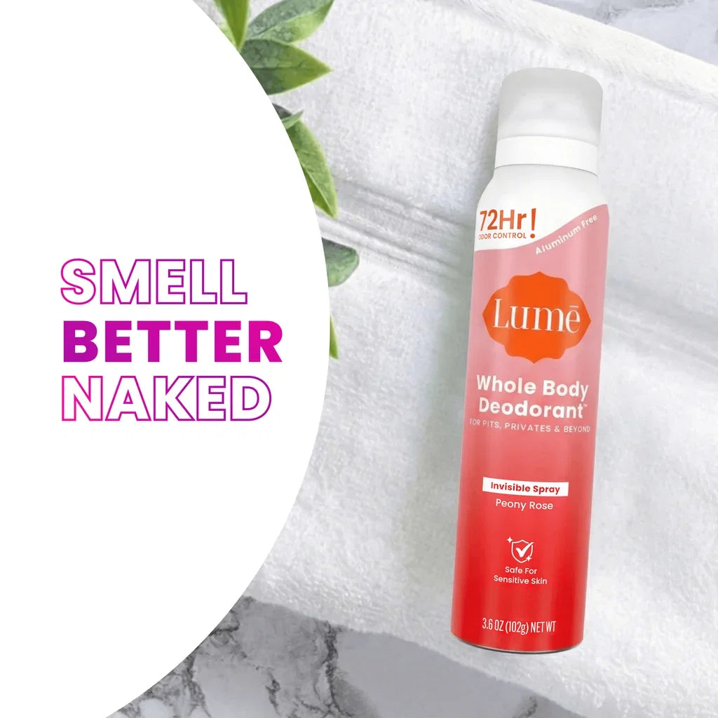 Lume Spray Deodorant Peony Rose