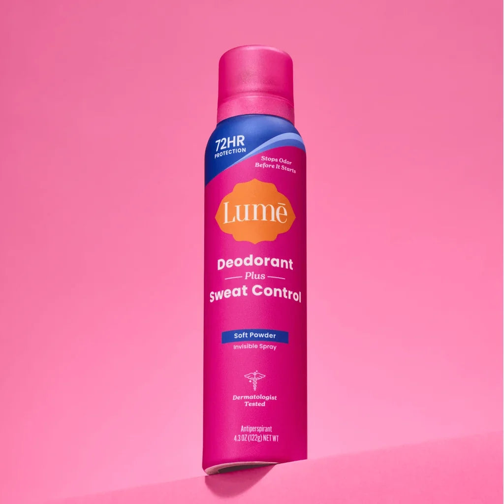 Lume Sweat Control Spray Deodorant Soft Powder